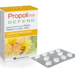 PROPOLI MIX DEFEND 30 COMPRESSE MASTICABILI GUSTO ARANCIA