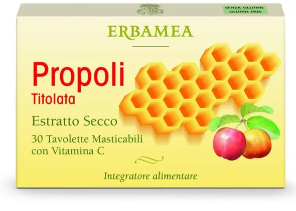 PROPOLI TITOLATA 30 TAVOLETTE MASTICABILI