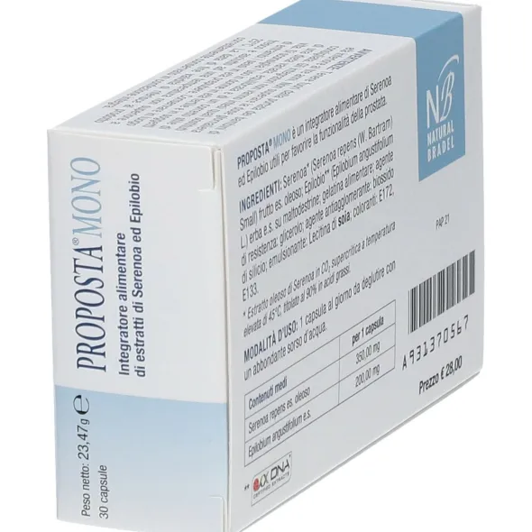 PROPOSTA MONO 30 CAPSULE 23,8 G