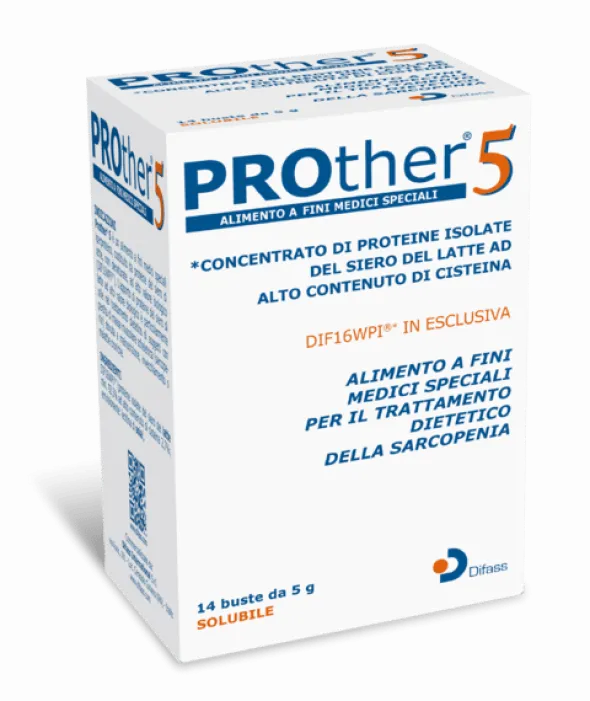 Prother 5 alimento iperproteico AFMS, 14 bustine