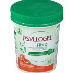 PSYLLOGEL FIBRA ARANCE ROSSE VASO 170 G