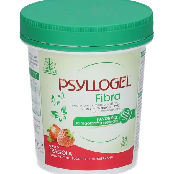 PSYLLOGEL FIBRA FRAGOLA VASO 170 G