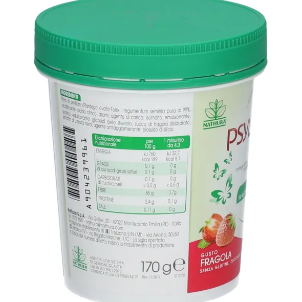 PSYLLOGEL FIBRA FRAGOLA VASO 170 G