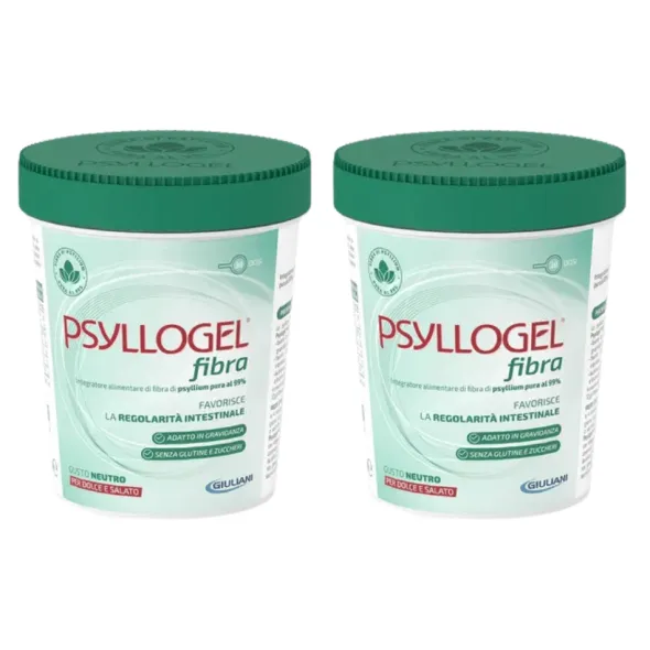 PSYLLOGEL FIBRA NEUTRO 170 G Pack X2