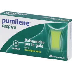 PUMILENE RESPIRO CARAMELLE PER LA GOLA EUCALIPTO FORTE 70 G