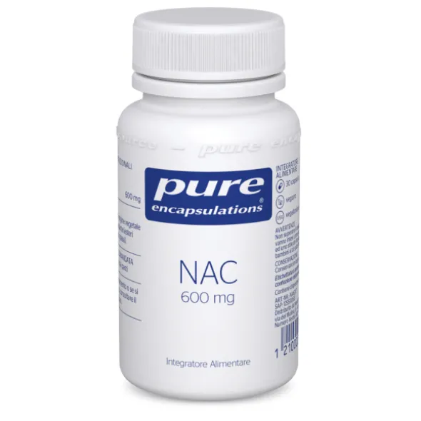 PURE ENCAPSULATIONS NAC 600MG