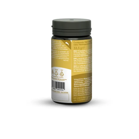 REDMORINGA MORINGA ANANAS BROMELINA 60 CAPSULE