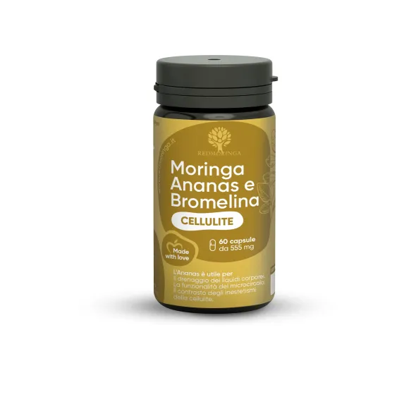 REDMORINGA MORINGA ANANAS BROMELINA 60 CAPSULE