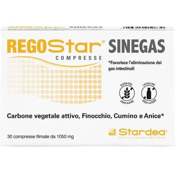 REGOSTAR SINEGAS 30 COMPRESSE FILMATE