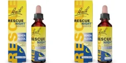 RESCUE ORIGINAL NIGHT SENZA ALCOL GOCCE 20 ML Pack da 2