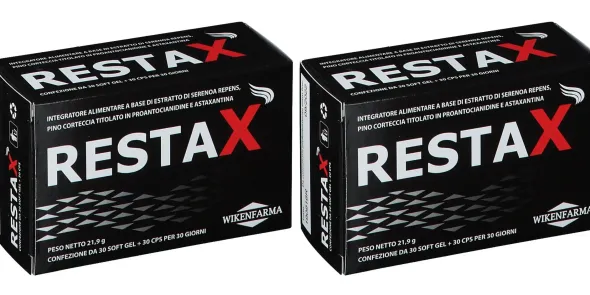 RESTAX 30 CAPSULE + 30 CAPSULE SOFTGEL Pack da 2