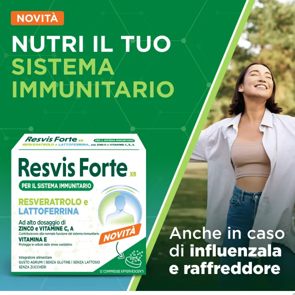 RESVIS FORTE XR 12 COMPRESSE EFFERVESCENTI