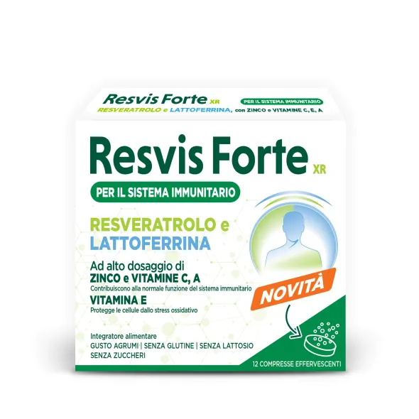 RESVIS FORTE XR 12 COMPRESSE EFFERVESCENTI