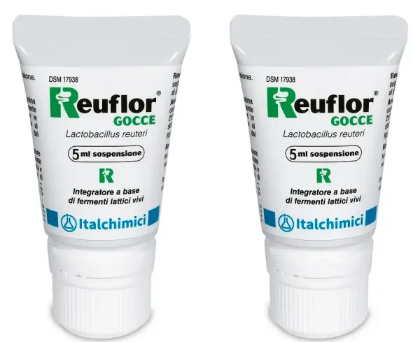 REUFLOR GOCCE 5 ML Pack da 2