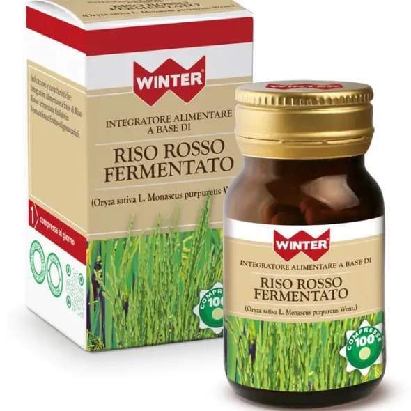 RISO ROSSO FERMENTATO 100 COMPRESSE