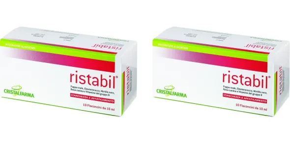 RISTABIL 10 FLACONCINI 10 ML Pack da 2