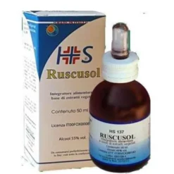 Ruscusol Liquido, integratore per la circolazione 50ml