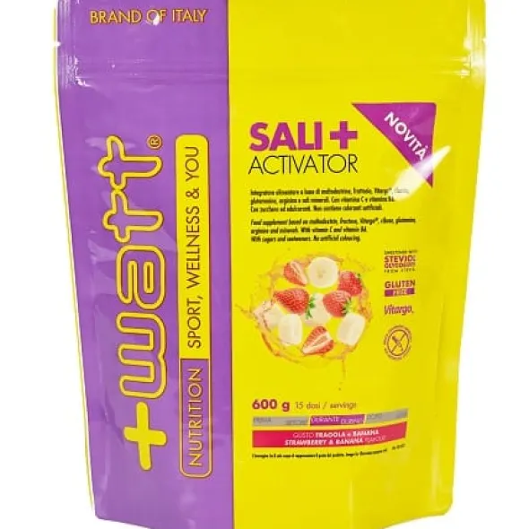 SALI+ ACTIVATOR BANANA E FRAGOLA 600 G