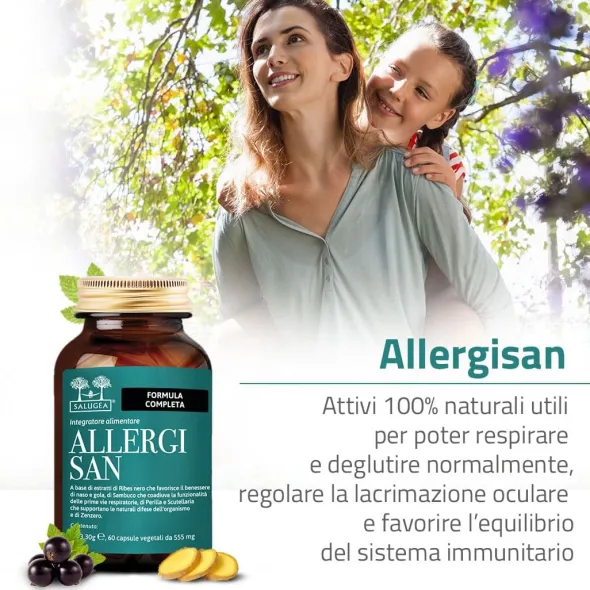SALUGEA ALLERGISAN 60 CAPSULE