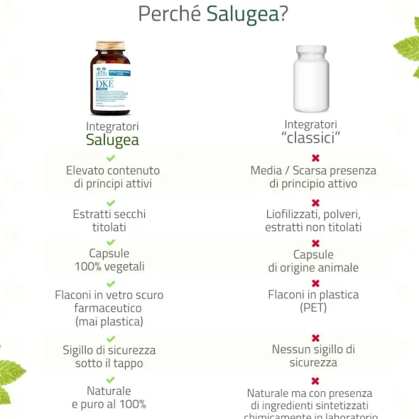 SALUGEA DKE + MAGNESIO 60 CAPSULE