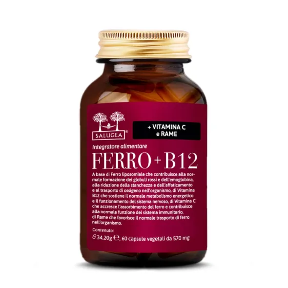 SALUGEA FERRO + B12 60 CAPSULE