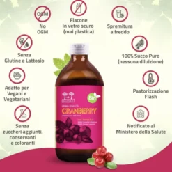 SALUGEA SUCCO CRANBERRY BIO 500 ML