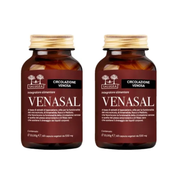 SALUGEA VENASAL 60 CAPSULE PACK X2