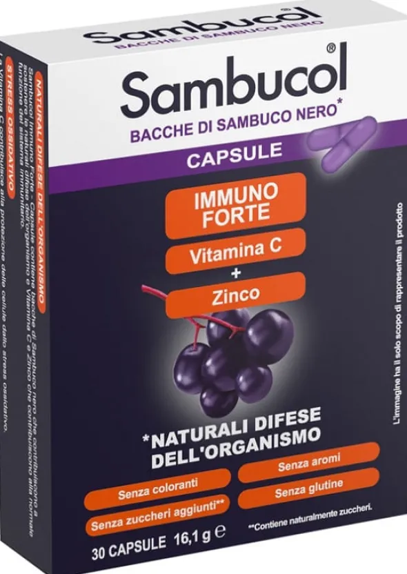 SAMBUCOL IMMUNOFORTE 30 CAPSULE