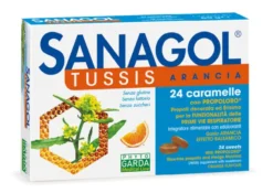 SANAGOL TUSSIS ARANCIA 24 CARAMELLE