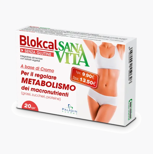 SANAVITA BLOKCAL 20 COMPRESSE