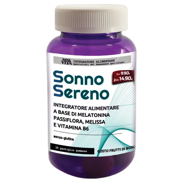 SANAVITA SONNO SERENO 30 GOMMOSE