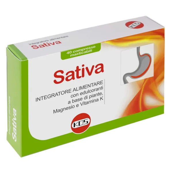 SATIVA 40 COMPRESSE MASTICABILI