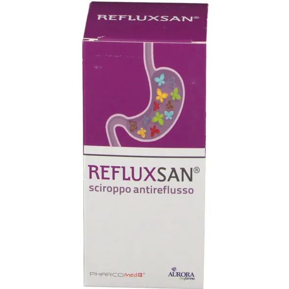 Sciroppo Refluxsan Aurora Biofarma per la digestione, 250ml