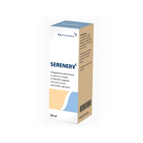 Serenerv Gocce fitoterapiche per relax e calma, 30ml