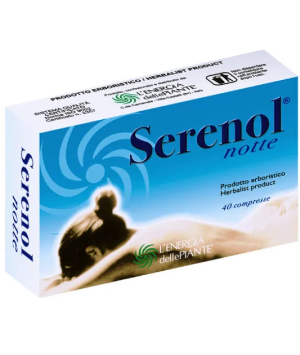 SERENOL NOTTE 40 COMPRESSE 20 G