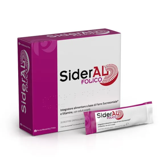 SIDERAL FOLICO 30 MG 20 BUSTINE OROSOLUBILI