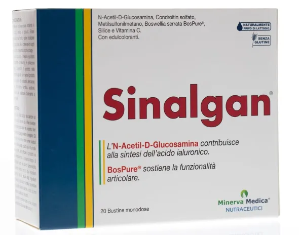 SINALGAN 20 BUSTINE DA 4 G CON EDULCORANTI SENZA GLUTINE NATURALMENTE PRIVO DI LATTOSIO