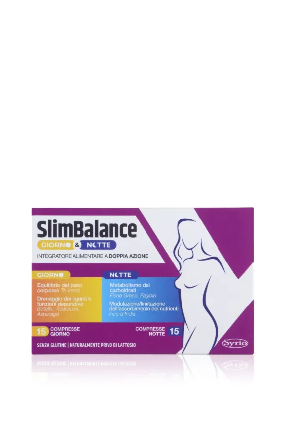 SLIM BALANCE GIORNO E NOTTE 15 COMPRESSE GIORNO 15 COMPRESSE NOTTE