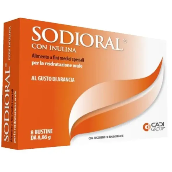 SODIORAL INULINA 8 BUSTINE