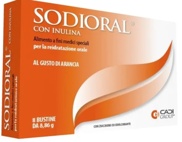 SODIORAL INULINA 8 BUSTINE