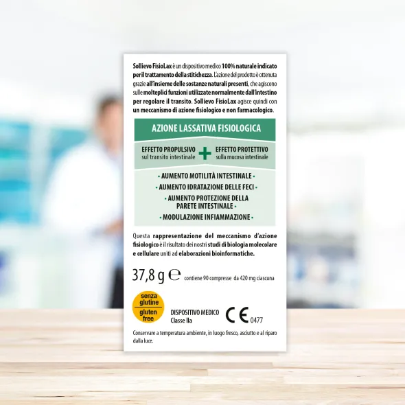 SOLLIEVO FISIOLAX 90 COMPRESSE