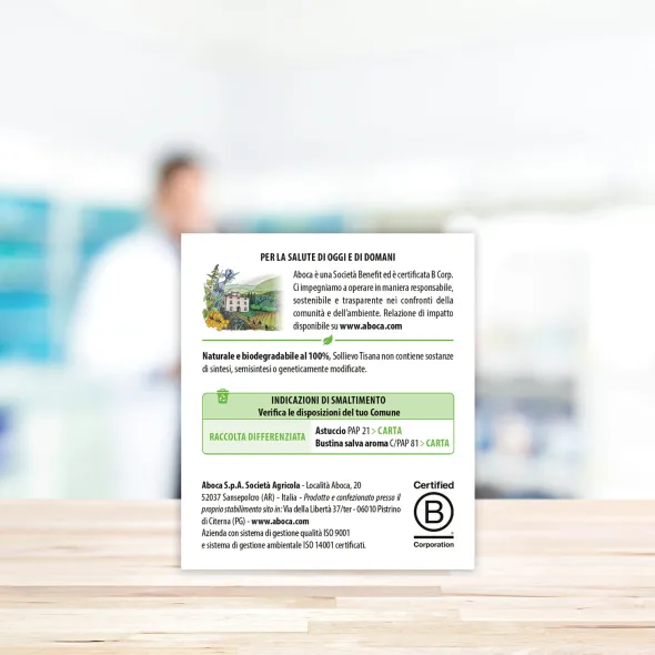 SOLLIEVO TISANA BIO 20 FILTRI DA 2,2 G