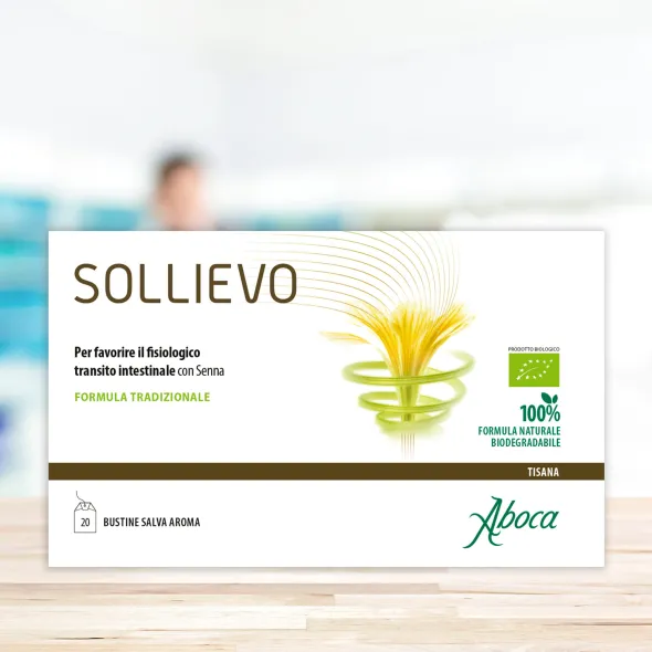 SOLLIEVO TISANA BIO 20 FILTRI DA 2,2 G