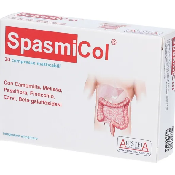 SPASMICOL 30 COMPRESSE MASTICABILI 500 MG