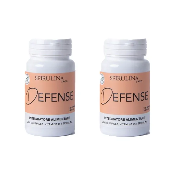SPIRULINA CARE DEFENSE 90 COMPRESSE PACK X2
