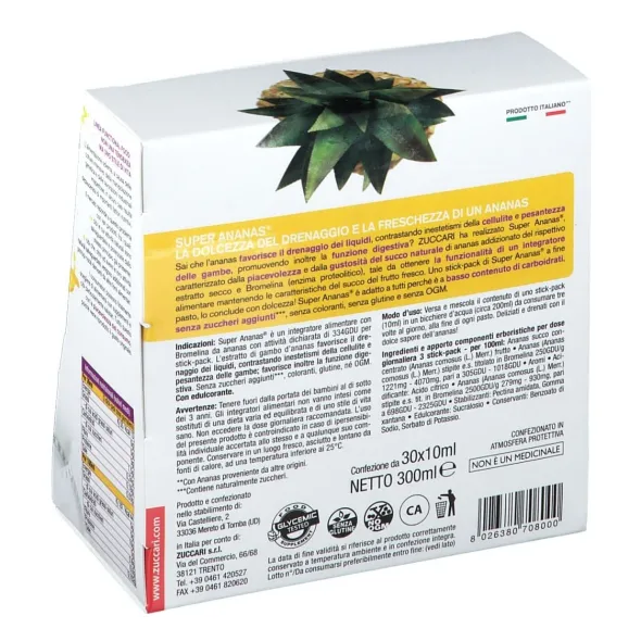 SUPER ANANAS 30 BUSTINE STICK PACK 10 ML