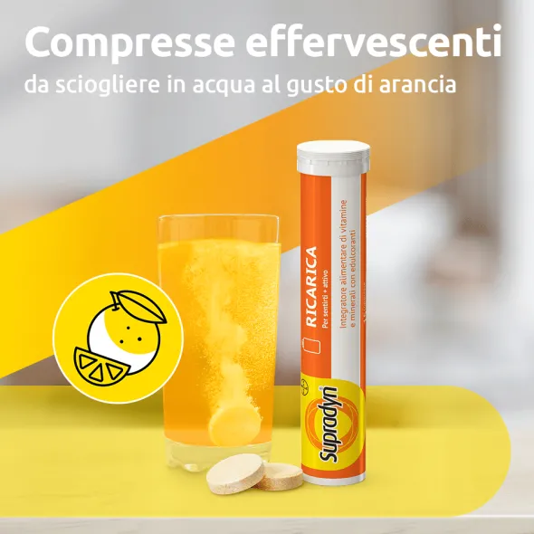 SUPRADYN RICARICA 30 COMPRESSE EFFERVESCENTI