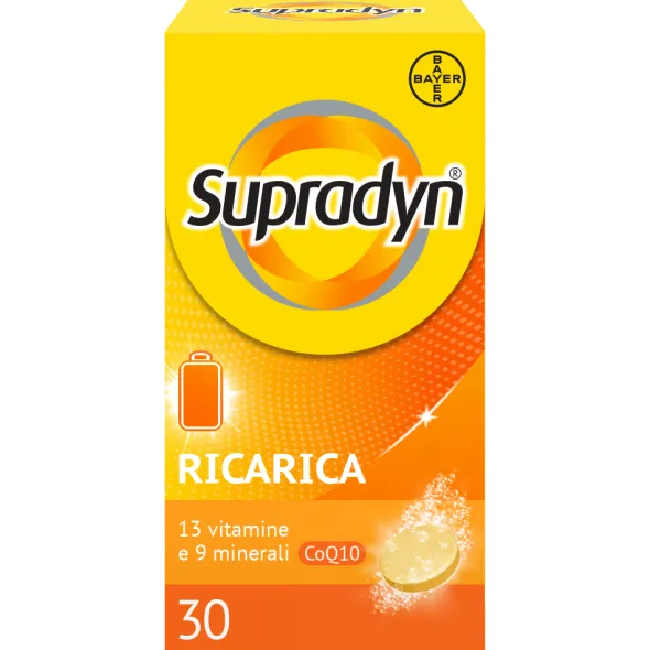 SUPRADYN RICARICA 30 COMPRESSE EFFERVESCENTI