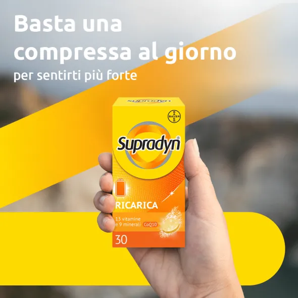 SUPRADYN RICARICA 30 COMPRESSE EFFERVESCENTI