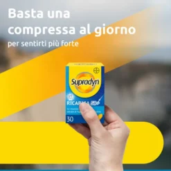 SUPRADYN RICARICA 50+ 30 COMPRESSE RIVESTITE SENZA GLUTINE